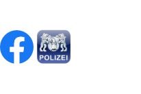 Facebook-Logo für den Link zum generellen Facebook-Profil der Kantonspolizei Basel-Stadt